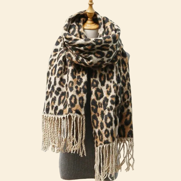 Fae| panterprint sjaal