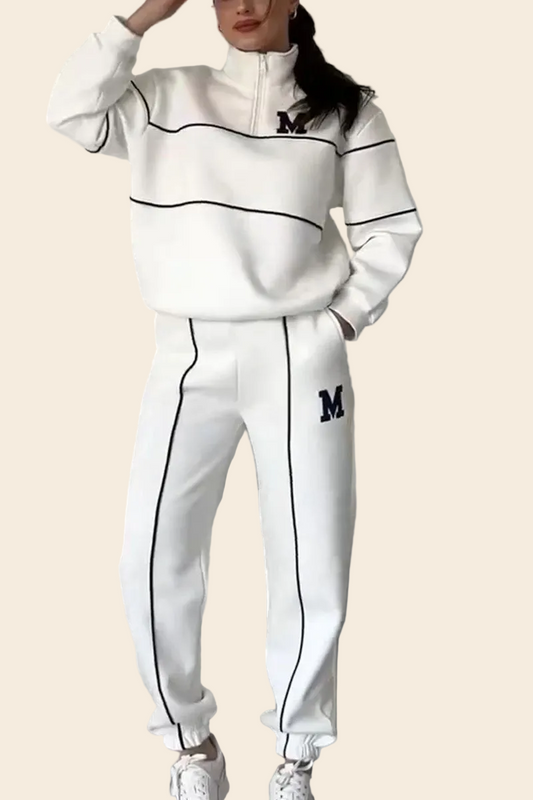 Lily - Tweedelige casual set met lange mouwen