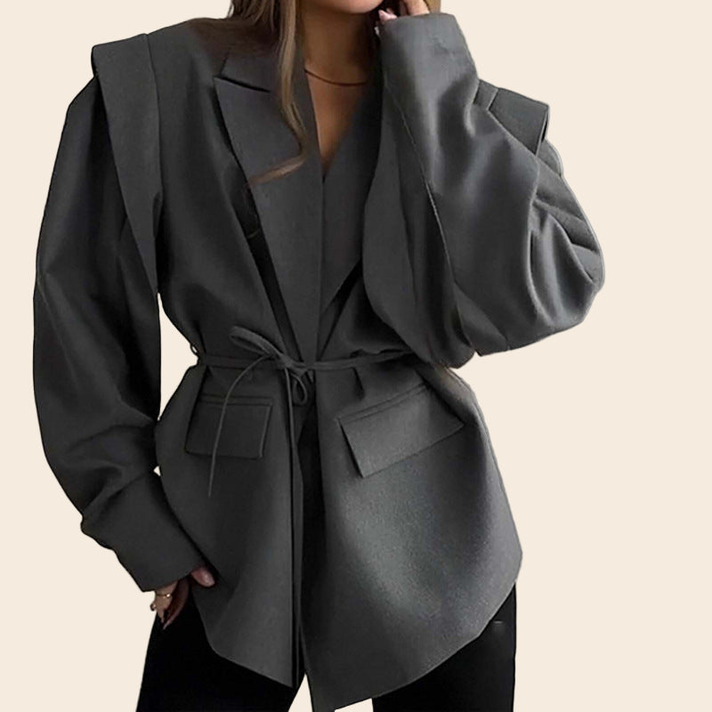 Fiene | Belted Blazer