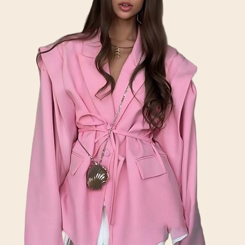 Fiene | Belted Blazer