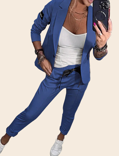 Yara™ | Klassieke Blazer met Pantalon