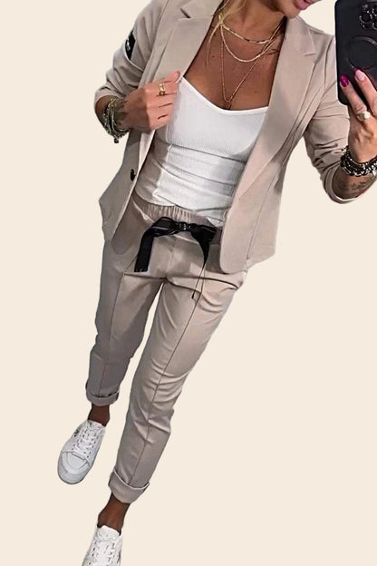 Yara™ | Klassieke Blazer met Pantalon