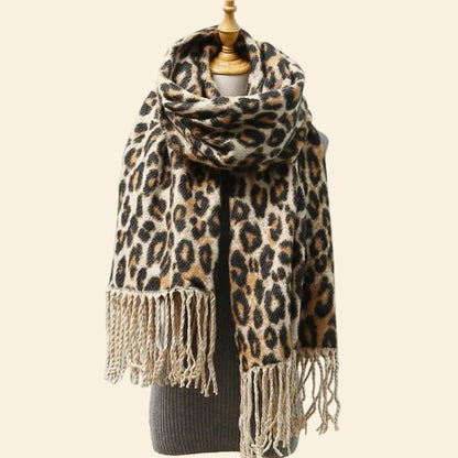 Fae| panterprint sjaal